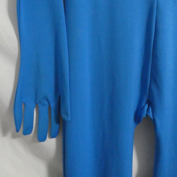 Blue Man Jumpsuit | large 12-14 years | Spandex Second Skin Full Bodysuit - Picture 6 of 13